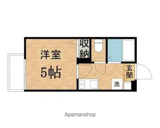 プリンス コート【104号室】の間取り