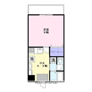 ライフコート御井【1階】の間取り