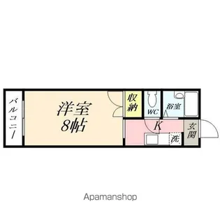 スカイアロー【3階】の間取り