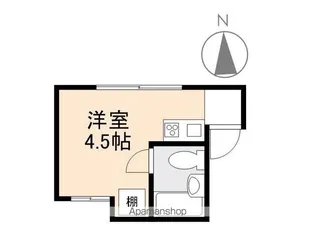 番町コーポ【3階】の間取り