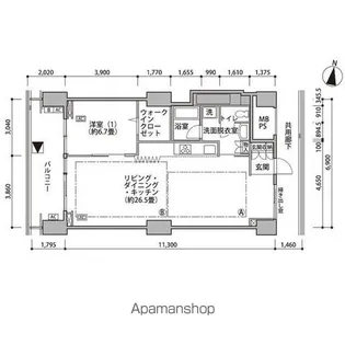 東雲キャナルコートCODAN16号棟【12階】の間取り