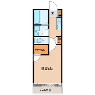 ソレイユパルク15番館【3階】の間取り