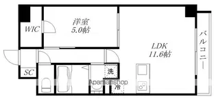 NS大津ビル【705号室】の間取り