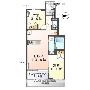 ANELA ーアネラ ー【1階】の間取り