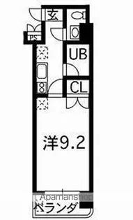 ユニテック九品寺【4階】の間取り