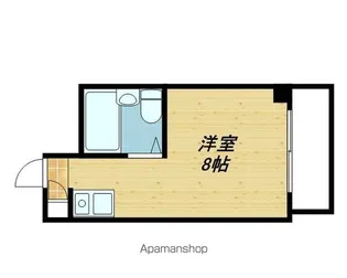 シティーアークイーストワン【2G号室】の間取り