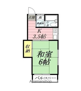 コーポヤザワ【2階】の間取り