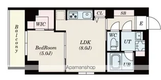 S−RESIDENCE押上EPURE【2階】の間取り