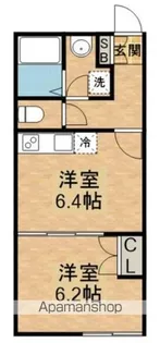 早稲田鶴巻町IMAハウス【2階】の間取り