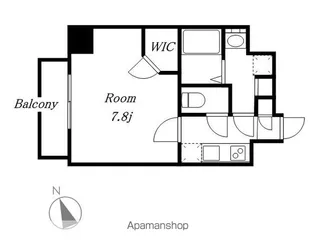 エスリード名古屋東別院【6階】の間取り