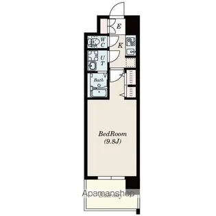 LaDouceur志賀本通Ⅱ【11階】の間取り
