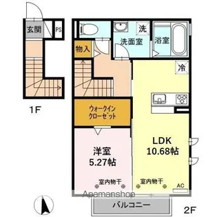 アメニティ31【2階】の間取り