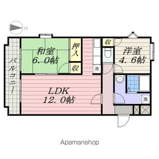 サンコナカ【4階】の間取り