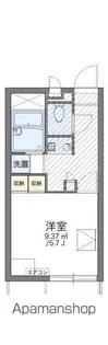 レオパレスビエント【1階】の間取り