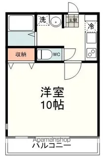 コンフォールBENIYA【205号室】の間取り