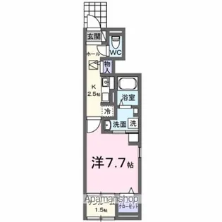 グレイス横根【1階】の間取り