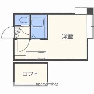 きらり豊平【202号室】の間取り