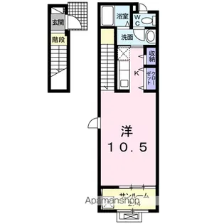 FIELD SHALLOWS【2階】の間取り