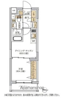リビオメゾン湯島【1階】の間取り