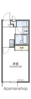 レオパレス瑞喜【102号室】の間取り