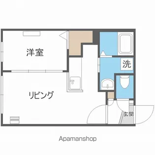 ラフィーネ月寒中央通【3階】の間取り