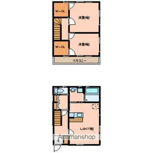 シャルマンK【1階】の間取り