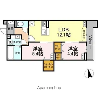 (仮称)徳丸7丁目PJ【2階】の間取り