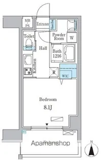 アリエッタNagoya【7階】の間取り