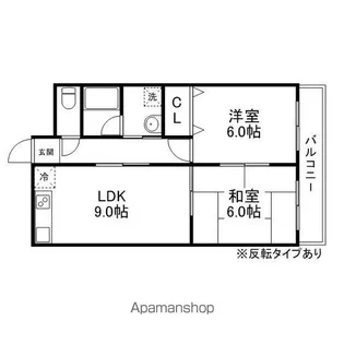 NASU1ビル【6階】の間取り
