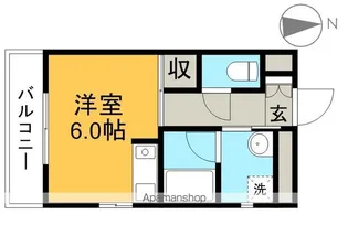 多賀ハイツ【2階】の間取り