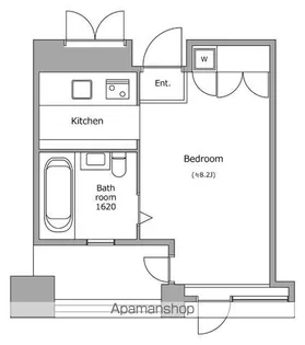 ガーデンアイル四谷【11階】の間取り