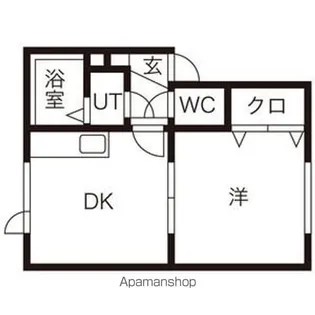 M’Sコート月寒【302号室】の間取り