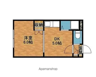 クレドールマンション【306号室】の間取り