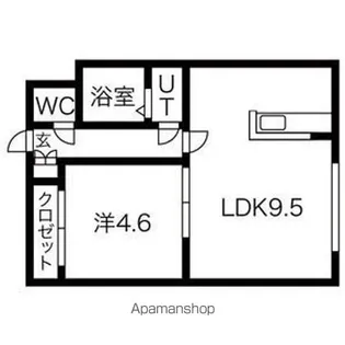 セレーナ南郷【3階】の間取り