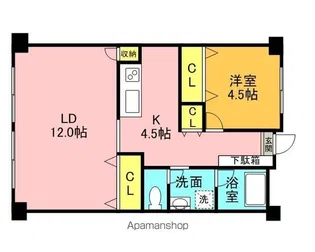 LAYL北浦和(旧高橋ビル)【3階】の間取り