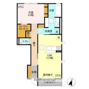 アピオン Ⅰ【1階】の間取り