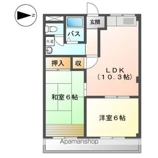 MIO BLD(ミオ ビル)【4階】の間取り