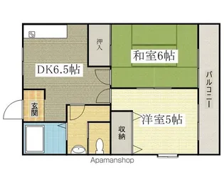 神奈川県川崎市宮前区東有馬2丁目【アパート】の間取り