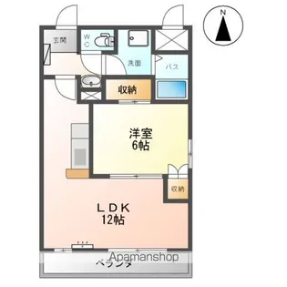 サニープラザ円【2階】の間取り
