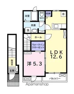 ヒカルサ市原姉ヶ崎イースト【2階】の間取り