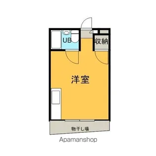 マンション吉【6号室】の間取り