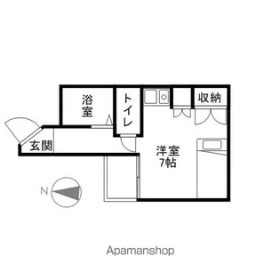 ドール栄5丁目【5階】の間取り