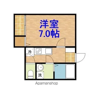 フェリス浜野町【1階】の間取り