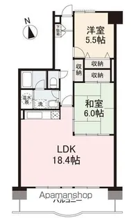 アメニティハイツ14【6階】の間取り