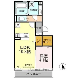 セブン アウルズ【3階】の間取り