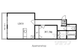 東医ビル【201号室】の間取り