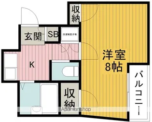 AVUNIR【4階】の間取り