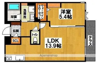ヘルト シュタイン 堺東【1階】の間取り