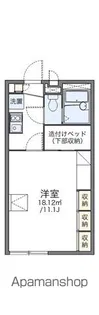 レオパレスM N Ⅱ【207号室】の間取り