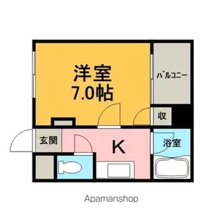 リエス沼津平町【205号室】の間取り